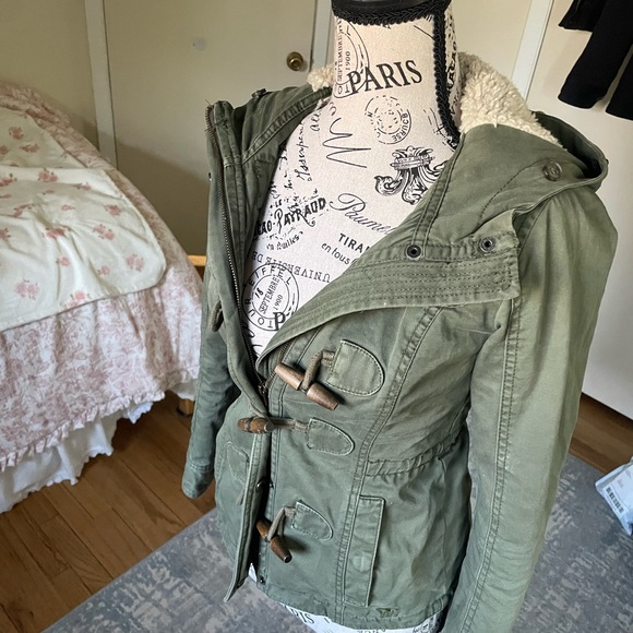 Y2K Abercrombie & Fitch Bella Swan Utility Jacket WOMENS XS - Picture 2 of 8